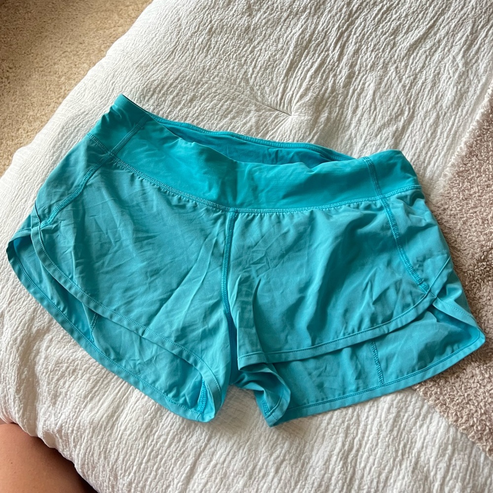 Lululemon Speed Up Shorts - light blue